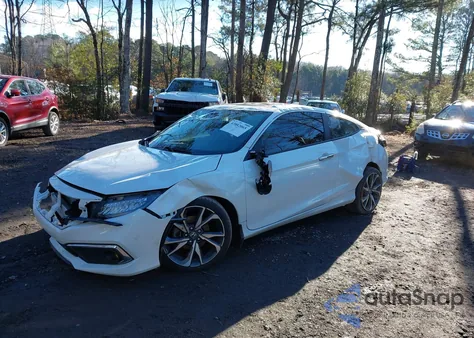 2020 Honda Civic Touring z USA, uszkodzony, nr VIN 2HGFC3B99LH351098